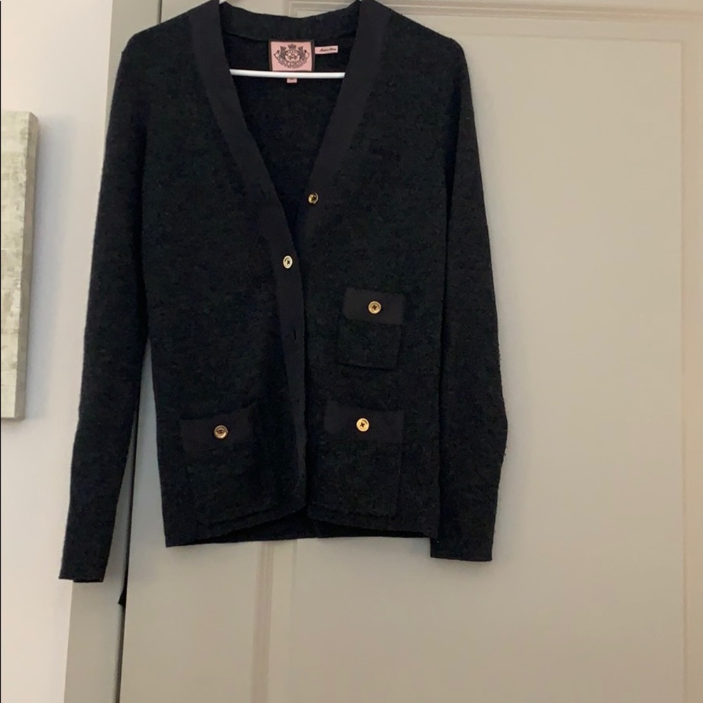 Gray juicy Couture cardigan